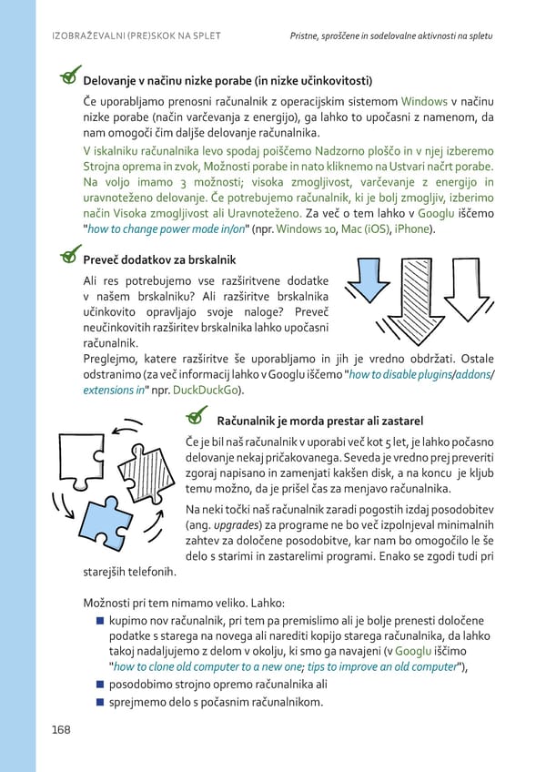 Izobraževalni (pre)skok na splet - Page 169