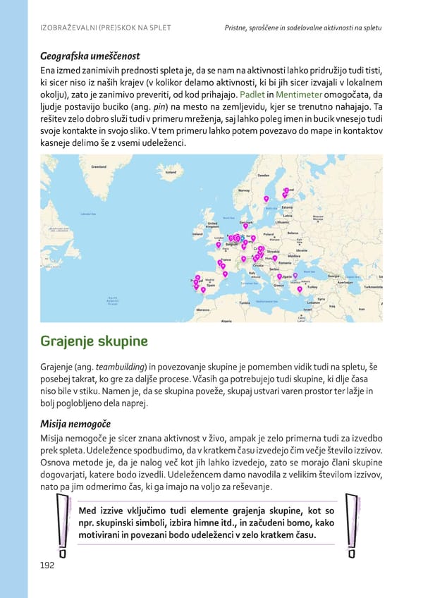 Izobraževalni (pre)skok na splet - Page 193