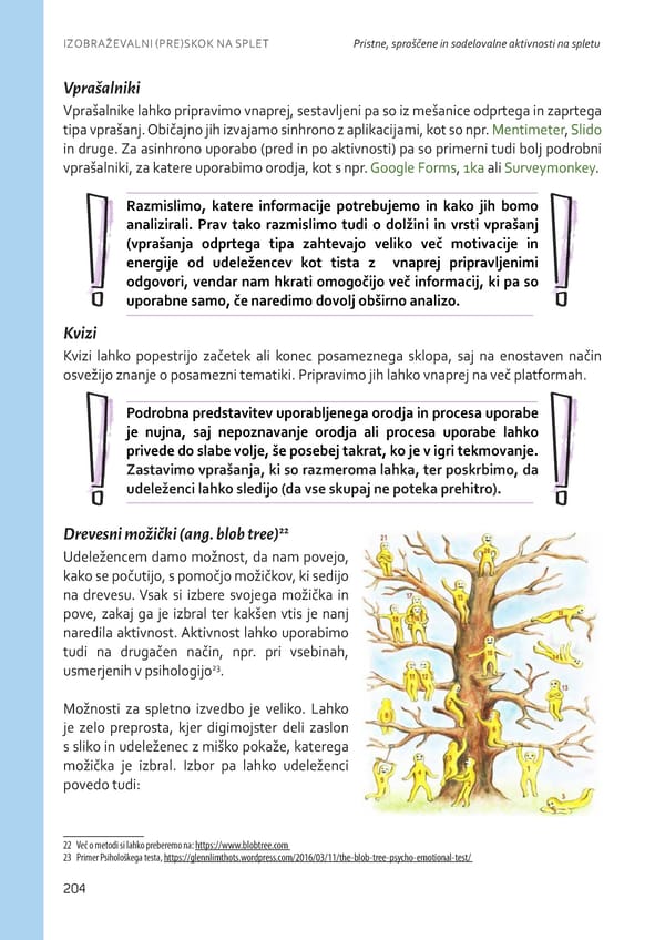 Izobraževalni (pre)skok na splet - Page 205