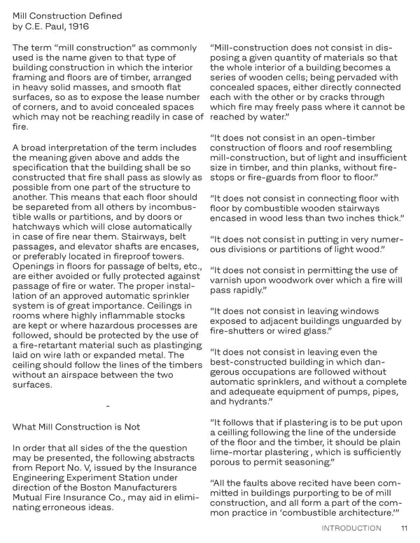 Historical Tall Wood Toronto - Draft Excerpts - Page 11