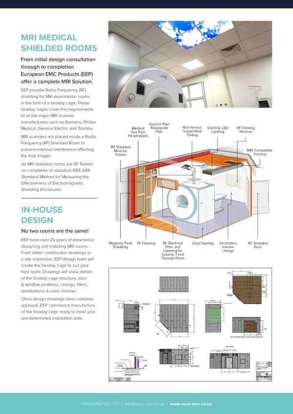 European EMC Products Ltd - MRI Medical Shielded Rooms - Page 2