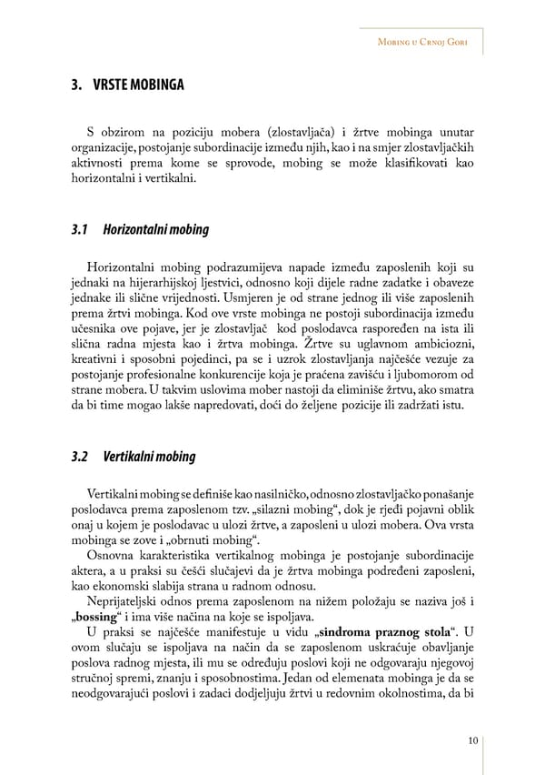 Mobbing and gender based discrimination in Montenegro by Irena Radovic - Page 21