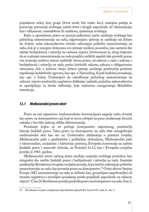 Mobbing and gender based discrimination in Montenegro by Irena Radovic - Page 39