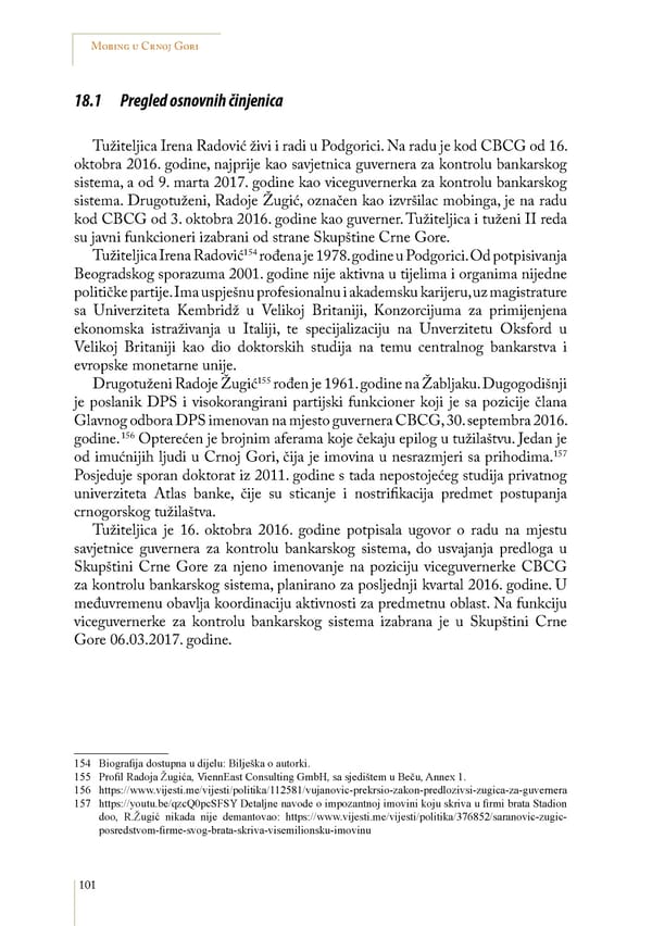 Mobbing and gender based discrimination in Montenegro by Irena Radovic - Page 112