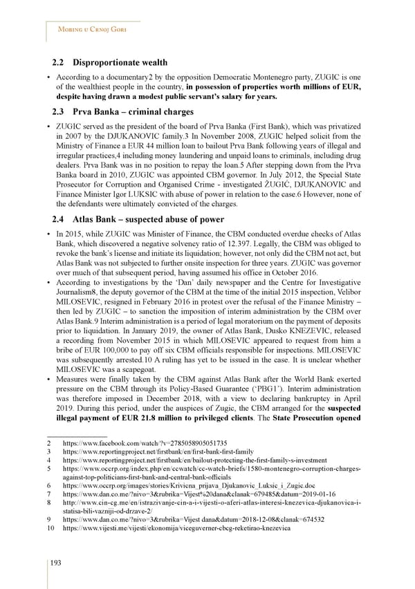 Mobbing and gender based discrimination in Montenegro by Irena Radovic - Page 204