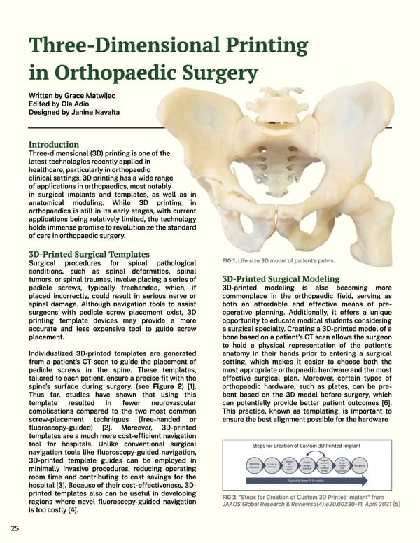 Penn Healthcare Review Fall 2023 Journal— Sports Medicine - Page 30