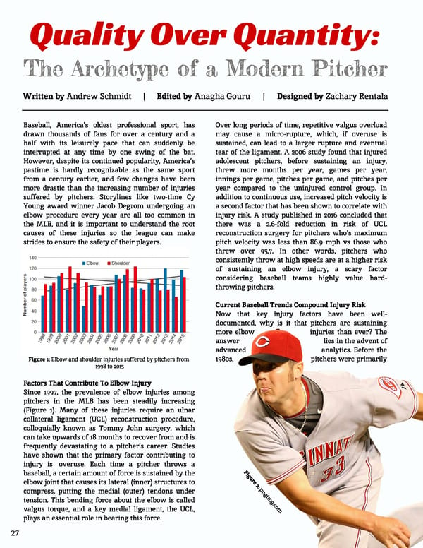 Penn Healthcare Review Fall 2023 Journal— Sports Medicine - Page 32