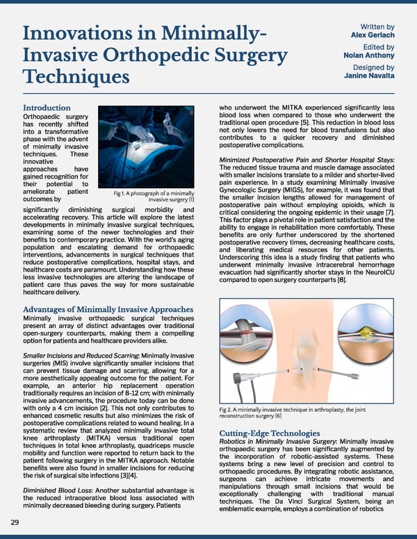 Penn Healthcare Review Fall 2023 Journal— Sports Medicine - Page 34