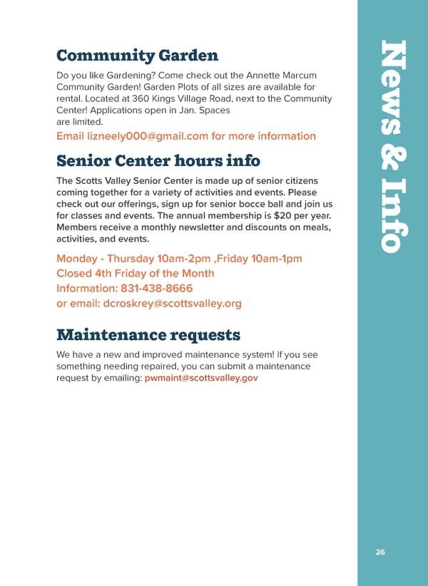 SV Parks and Rec Winter Spring 2023 2024 Guide - Page 27