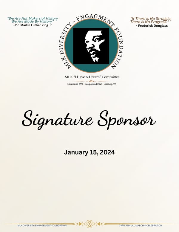 portrait Dr. King Day of Service 2024 MLK 33rd Annual March & Celebration Program flip (11 x 8.5 in) (8.5 x 11 in) - Page 9