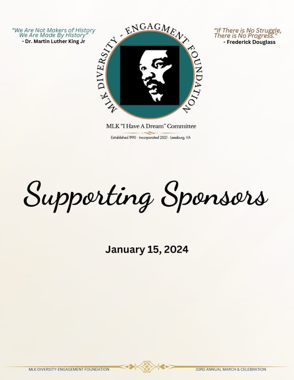 portrait Dr. King Day of Service 2024 MLK 33rd Annual March & Celebration Program flip (11 x 8.5 in) (8.5 x 11 in) - Page 11