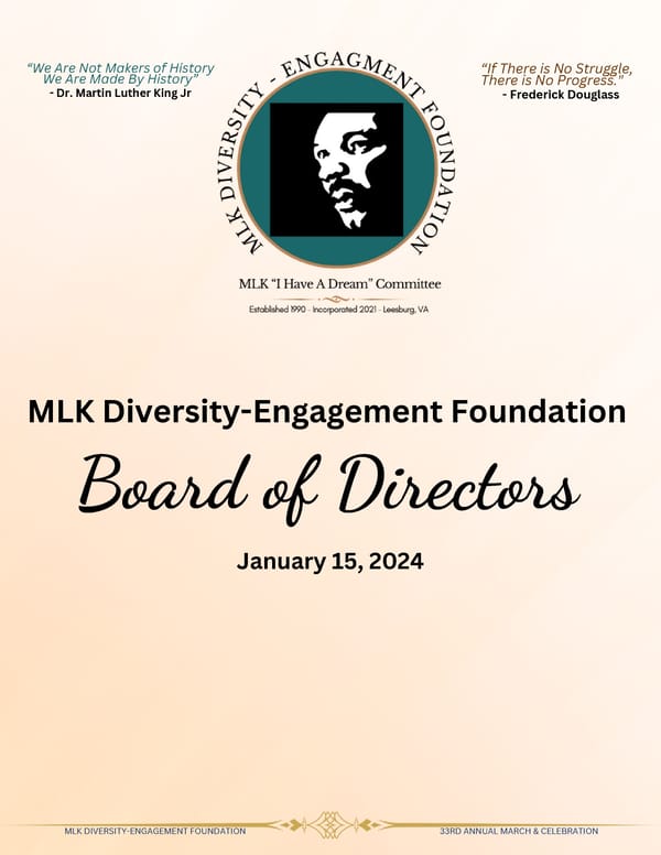 portrait Dr. King Day of Service 2024 MLK 33rd Annual March & Celebration Program flip (11 x 8.5 in) (8.5 x 11 in) - Page 16