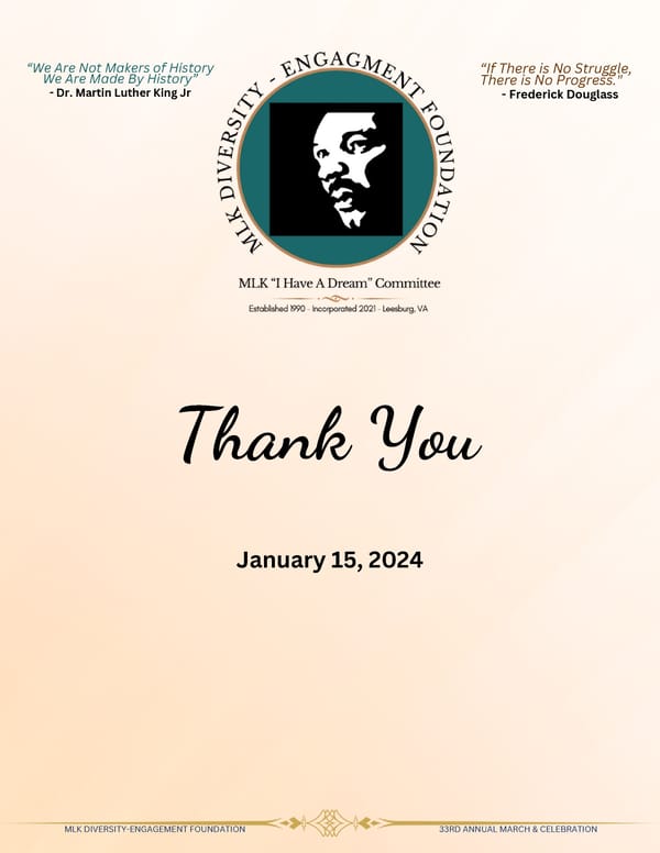 portrait Dr. King Day of Service 2024 MLK 33rd Annual March & Celebration Program flip (11 x 8.5 in) (8.5 x 11 in) - Page 51