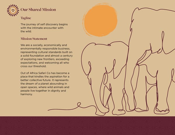 Out of Africa Safari Branding Guidelines - Page 4