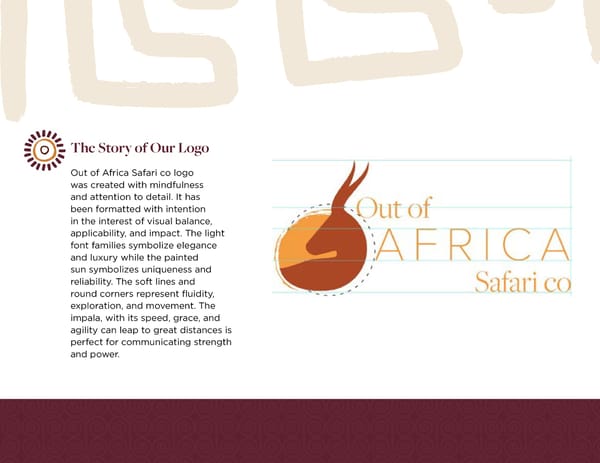 Out of Africa Safari Branding Guidelines - Page 7