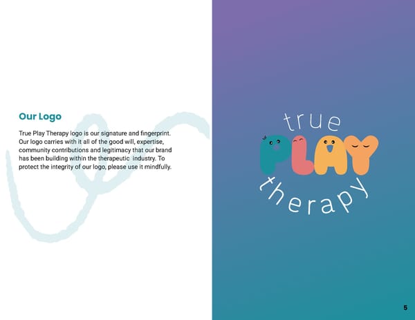 True Play Therapy BrandGuidelines - Page 5