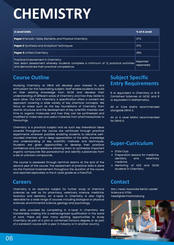 Subject Guide (Sixth Form) - Page 8