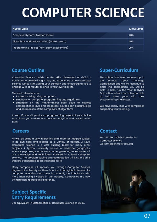 Subject Guide (Sixth Form) - Page 9