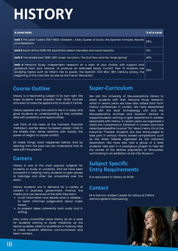 Subject Guide (Sixth Form) - Page 20