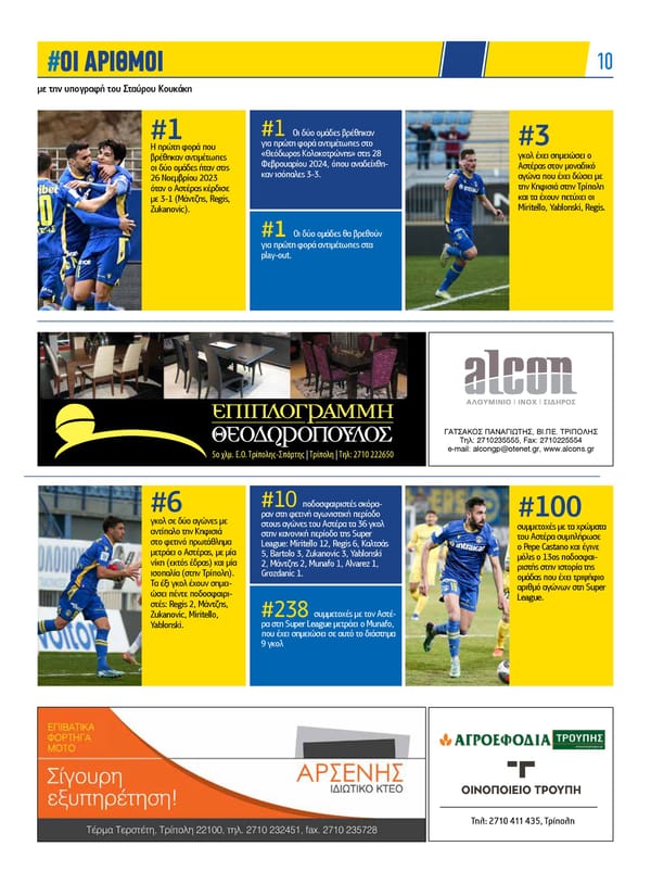 Asteras Tripolis News 128 - Page 10