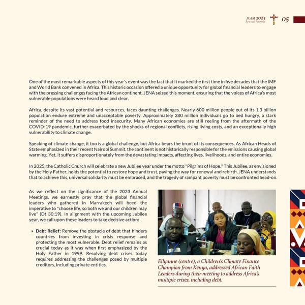 Jesuits Africa - Annual Review 2023 - Page 7