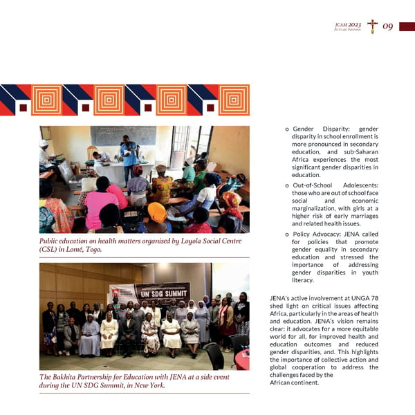 Jesuits Africa - Annual Review 2023 - Page 11