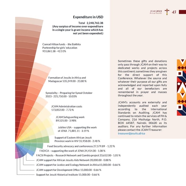 Jesuits Africa - Annual Review 2023 - Page 45