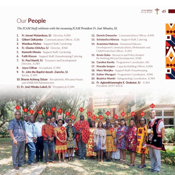 Jesuits Africa - Annual Review 2023 - Page 47