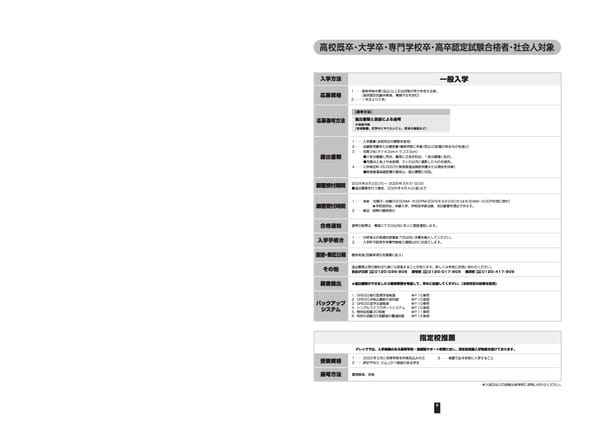 グレッグ外語専門学校 2025年度募集要項 - Page 9