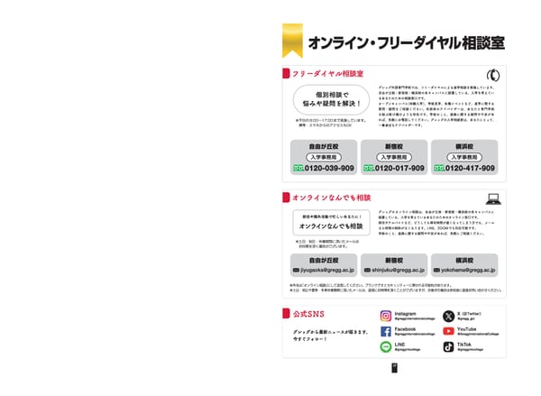 グレッグ外語専門学校 2025年度募集要項 - Page 17