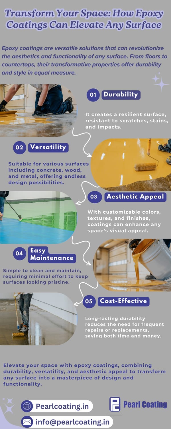 Transform Your Space: How Epoxy Coatings Can Elevate Any Surface - Page 1