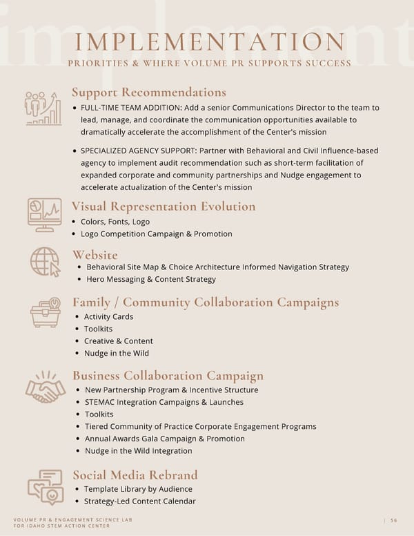 Communication Audit & Civil Influence for Idaho STEM Action Center - Page 56