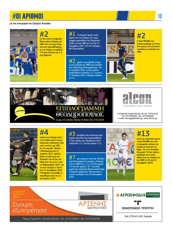 Asteras Tripolis News 130 - Page 10