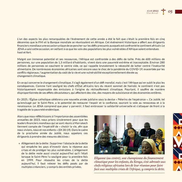 Conférence des Jésuites d'Afrique et de Madagascar Revue annuelle 2023 - Page 7