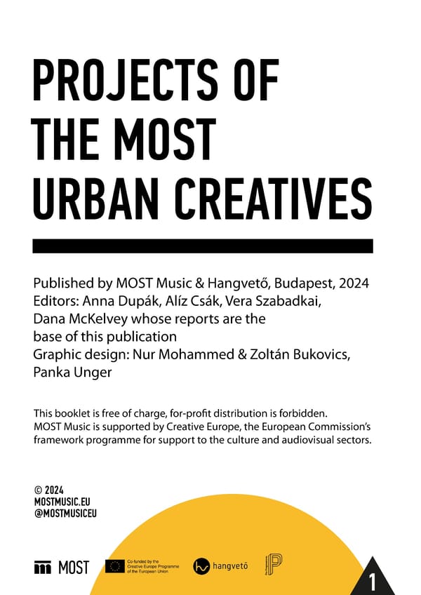 Project of the MOST Urban Creatives - Page 3