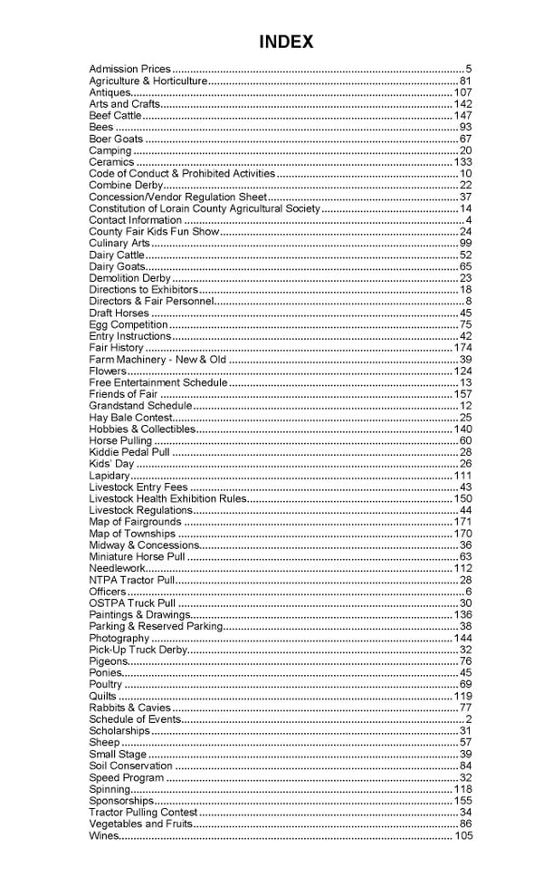 2024 Lorain County Fair Premium Book - Page 3