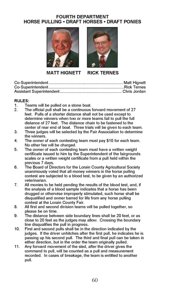 2024 Lorain County Fair Premium Book - Page 62