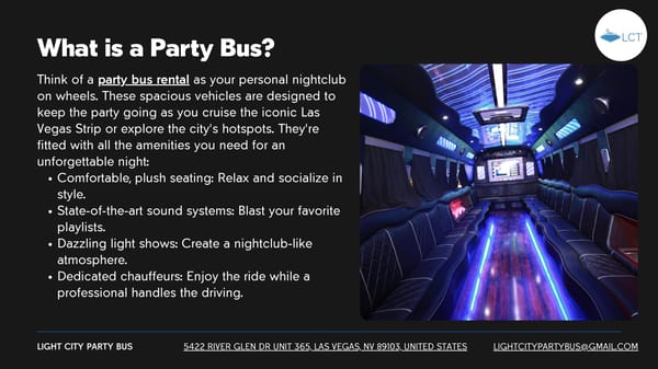 Why a Party Bus Rental is Perfect for Your Las Vegas Trip? - Page 2