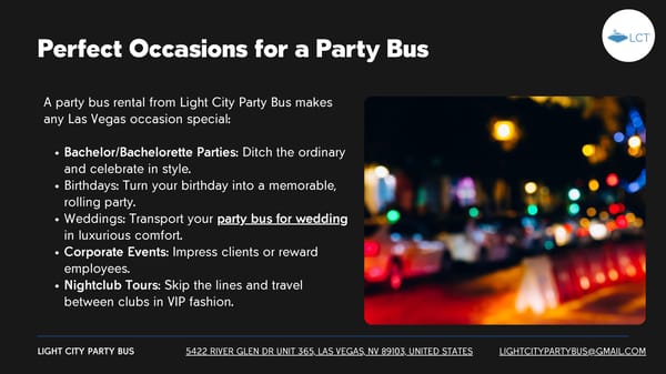 Why a Party Bus Rental is Perfect for Your Las Vegas Trip? - Page 4