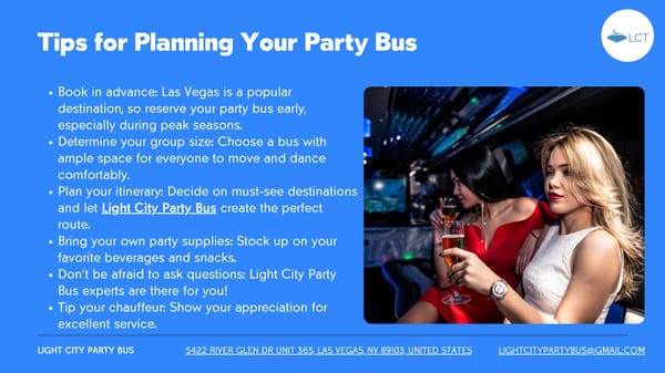 Why a Party Bus Rental is Perfect for Your Las Vegas Trip? - Page 5