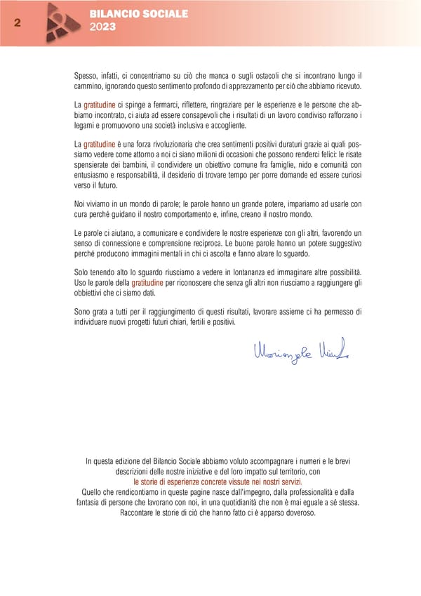 BILANCIO SOCIALE 2023-1 - Page 4