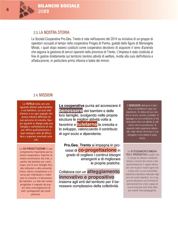 BILANCIO SOCIALE 2023-1 - Page 6