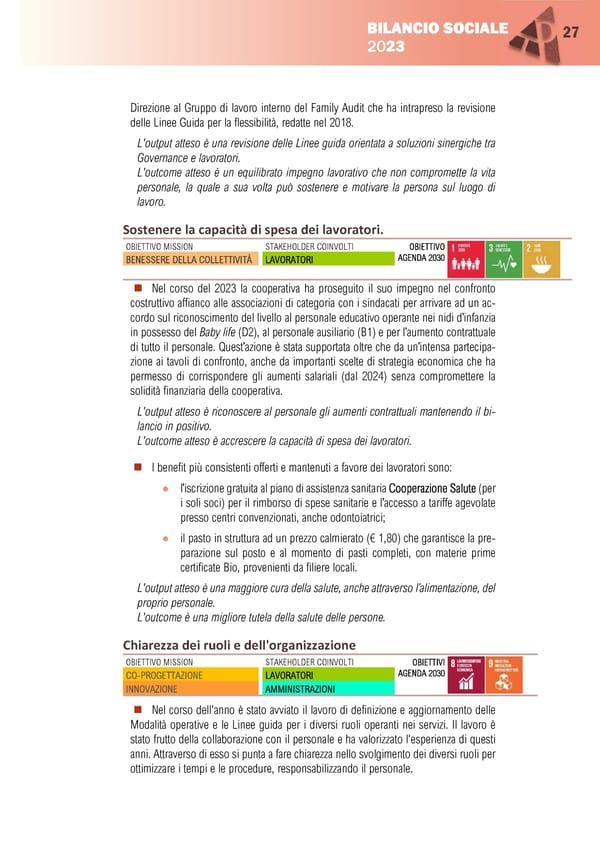 BILANCIO SOCIALE 2023-1 - Page 29