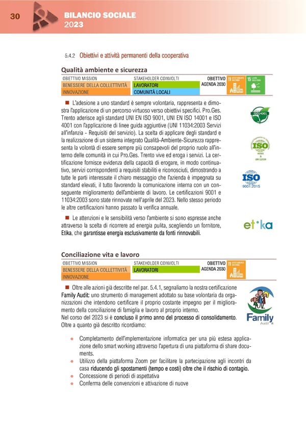 BILANCIO SOCIALE 2023-1 - Page 32