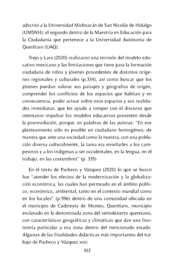 Web Educacioìn para sostenibilidad - Page 103