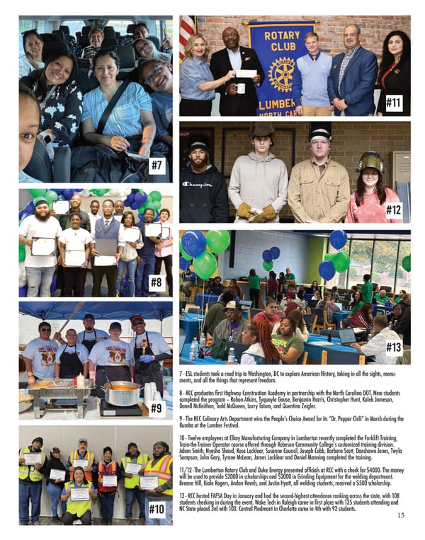 Fall 2024 edition of SOAR Magazine by Robeson Community College - Page 17