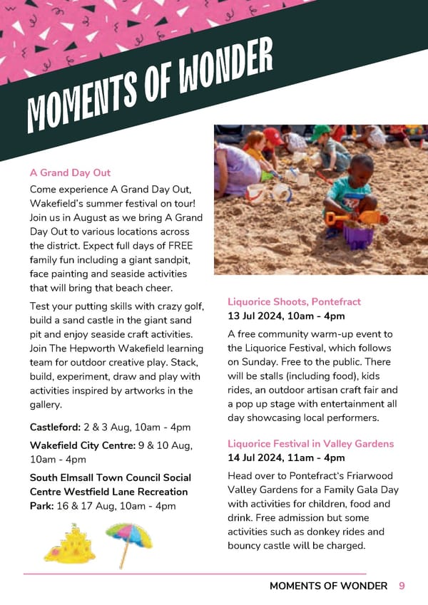 Our Year Programme 2 - July-December 2024 (Doorstep Discoveries) - Page 9