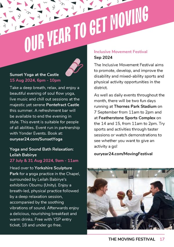 Our Year Programme 2 - July-December 2024 (Doorstep Discoveries) - Page 17