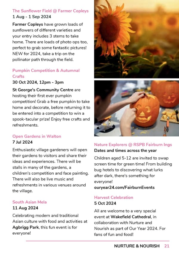 Our Year Programme 2 - July-December 2024 (Doorstep Discoveries) - Page 21