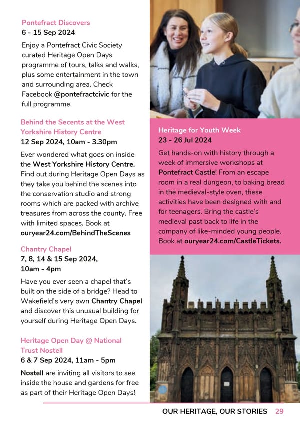 Our Year Programme 2 - July-December 2024 (Doorstep Discoveries) - Page 29